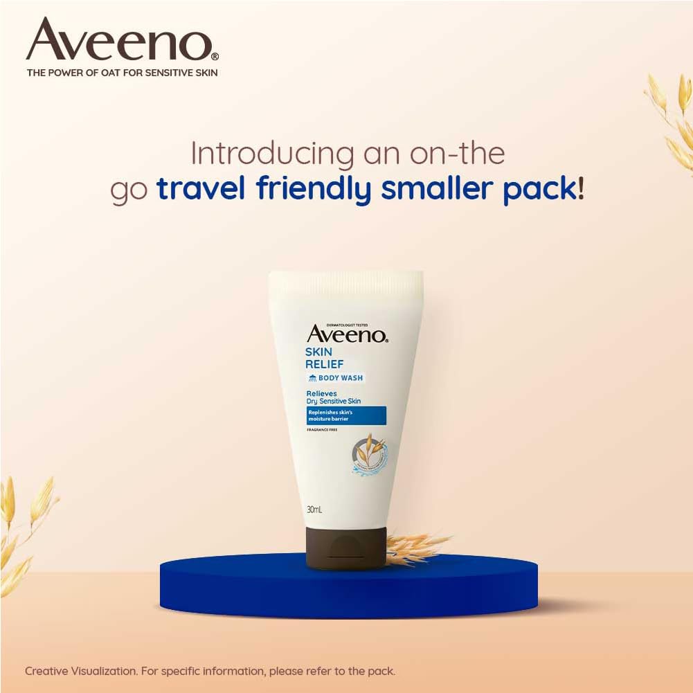 Aveeno Body Wash- Skin Relief Wash For Sensitive Skin, 354 ml