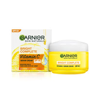 Garnier Skin Naturals, Day Cream, Bright Complete Vitamin C Serum Cream, 45 g & Garnier, Hair Colouring Creme, Long-lasting Colour, Shade: 1 Natural Black, 70ml + 60g