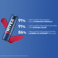 NIVEA Lip Caring Beauty Pink Lip Balm | Lip & Cheek Tint with SPF 30