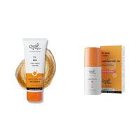 Chemist At Play Gentle Exfoliating Face Scrub with Mandelic Acid & Walnuts for Women & Men | 100ml UnderArm Roll-On Deodorant with 5% AHA Vegan | SLS Free | 40ml