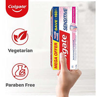 Colgate Sensitive Everyday Protection Toothpaste, Combo Pack Of 160g (80g X 2), Specifically Developed For Sensitive Teeth & Healthy Gums, Tooth paste For Prevention Of Cavities & Plaque