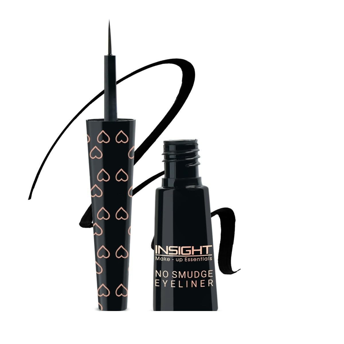 Insight Cosmetics No Smudge Eyeliner| Intense Matte Finish | Quick Drying |Smooth Application | Waterproof | Smudgeproof,(EL-53)