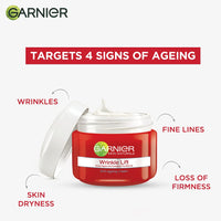 Garnier Skin Naturals, Anti-Ageing Cream, Moisturizing, Forming & Smoothing, Wrinkle Lift, 40 g