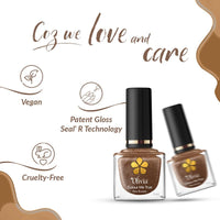 Olivia Nail Paint for Glossy Finish - 5ml (24 Coffee Sugar)