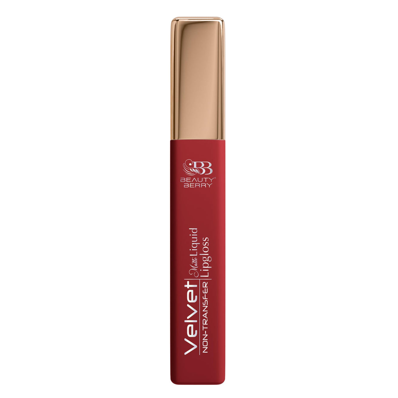 Beauty Berry Velvet Non Transfer Liquid Lipstick for Women (Subtle Red)