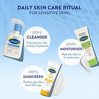 Cetaphil Face Wash Gentle Skin Cleanser for Dry to Normal, Sensitive Skin, 125 ml Hydrating Face Wash with Niacinamide, Vitamin B5 (Pack of 3)