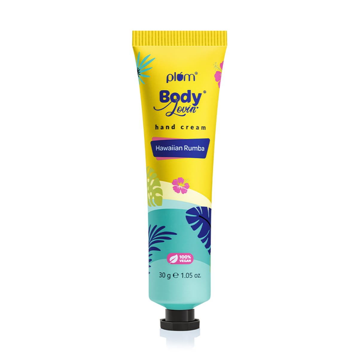 Plum BodyLovin' Hawaiian Rumba Hand Cream | Ultra Moisturizing With Shea Butter | Non-Greasy & Lightweight | Fresh Tropical Aqua Fragrance | Travel Friendly