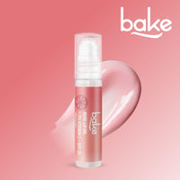 BAKE 2% Vitamin C Rose Tinted Lip Oil Balm with SPF 25 | BAKE in Dawn | Treats Dry, Pigmented Lips | Smooth, Supple Lips with SPF | With Shea butter, Cocoa Butter, Zinc Oxide & Vitamin C | For Men and Women | 15ml (Rose)