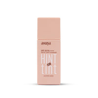 Asaya under one sun hint of tint tinted sunscreen 50SPF PA++++matte light coverage summer sand 40ml