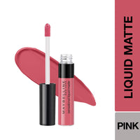 Maybelline New York Lipstick, Matte Finish, Non-Sticky and Non-Drying, Sensational Liquid Matte, 04 Easy Berry, 7ml