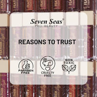 Seven Seas Feather Light Liquid Lipstick | Matte Finish Liquid Lipstick | Long Lasting | Non Transfer | One Coat Application | Stay Upto 12 Hours (308, 6ml)