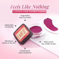 Olivia Tints & Tones 3-in-1 Lip, Cheek & Eye Tint | Paraben-Free | Creamy Matte Finish | Hydrating & Blendable Formula | No Harmful Colours or Preservatives | Caramel Laughter - 02 | 15g