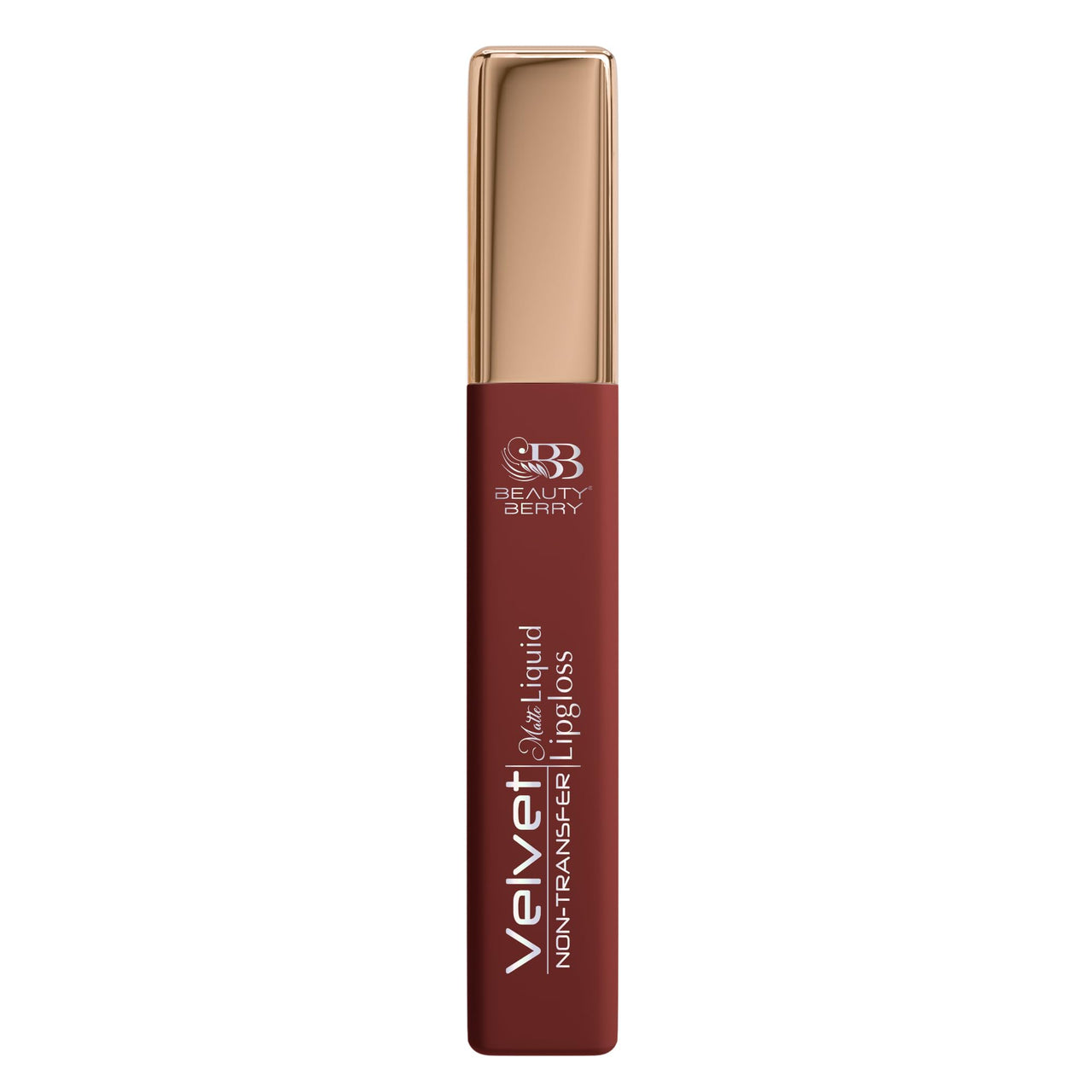 Beauty Berry Velvet Non Transfer Liquid Lipstick for Women (Rust Clay)