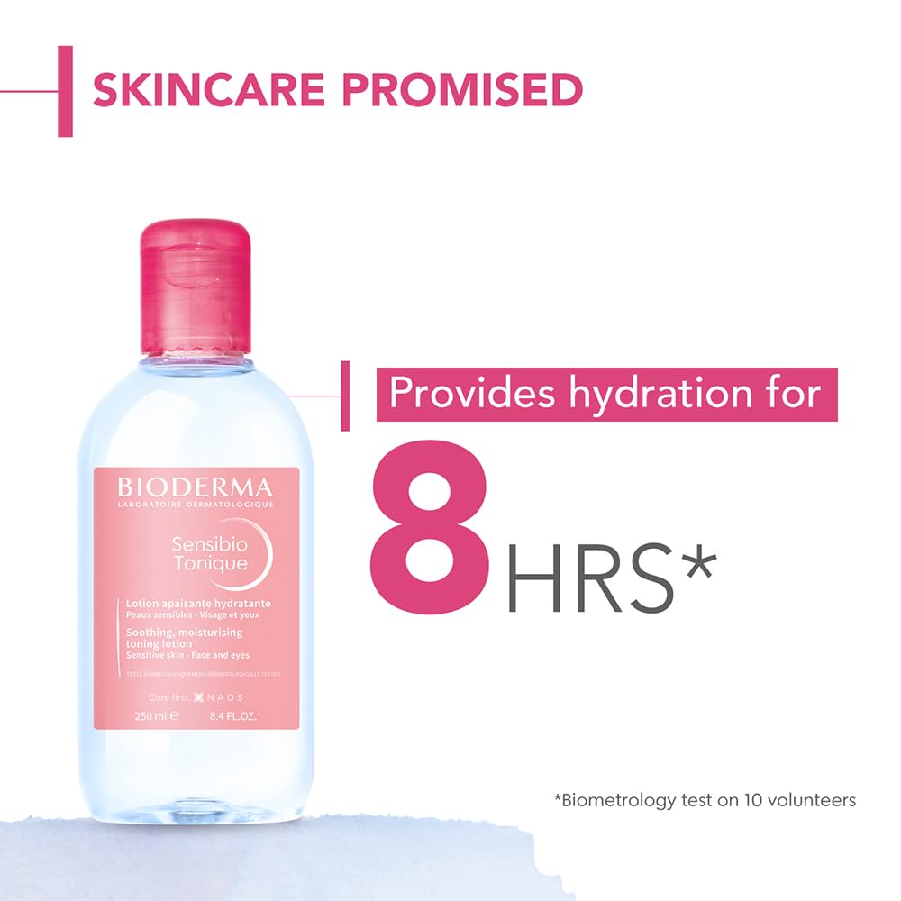 Bioderma Sensibio Tonique Lotion for Soothing and Improves Skin Comfort, 250ml