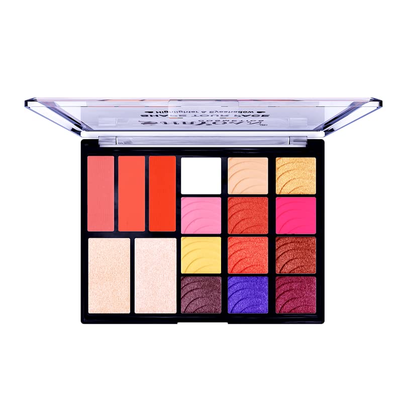 Shryoan Shape Your Face Eyeshadow and Highlighter| Enhancing, and Illuminating Your Features, Makeup Set for Stunning Eyes and Highlights (32g)