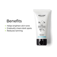 Brillare Professional Skin Brightening Natural Moisturiser With Lime Cavier and Papaya, Reduces Tanning, Helps in Brighten Skin Tone, 50 ml