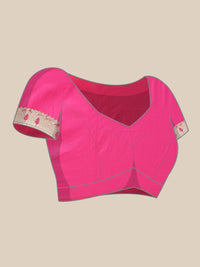 Pandadi Saree Women's  Paithani Silk Saree With Blouse Piece