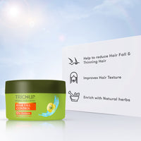 Trichup Hair Fall Control Herbal Hair Cream - Enriched with Amla, Licorice & Bhringaraj - Repairs & Nourishes Damaged Hair (200ml)