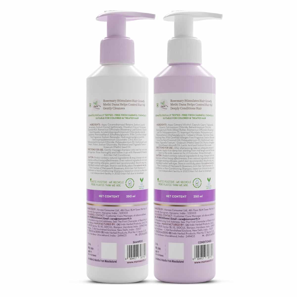 Mamaearth Rosemary Anti-Hair Fall Combo- 500 ml