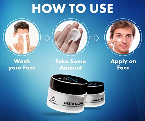 UrbanGabru Insta Glow Fairness Cream with Anti pimple and SPF 50 - No Parabens or Sulphates