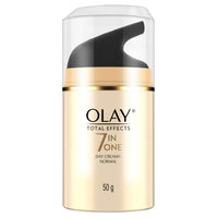 Olay Total Effects Day Cream | Fights 7 Signs of Ageing | With Niacinamide and Green Tea Extracts | Normal, Oily, Dry, Combination Skin | 50g