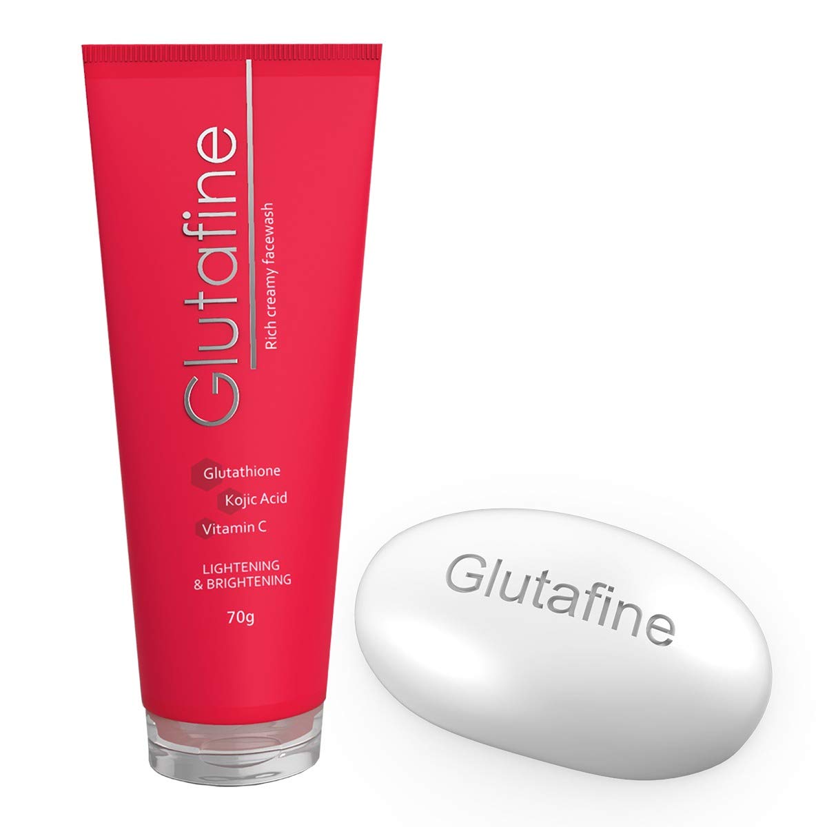Ethiglo Glutafine Face Wash And Glutafine Skin Lightening Soap, 75g