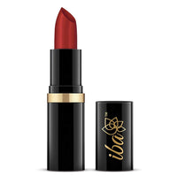 Iba Pure Lips Moisture Rich Lipstick for Women- A60 Cherry Red, 4g | High Glossy, Creamy Finish & Smooth Texture| Hydrated Lips | Enriched with Vitamin E, Coconut Oil & Shea Butter | Intense Colour & Highly Pigmented | Lip Makeup