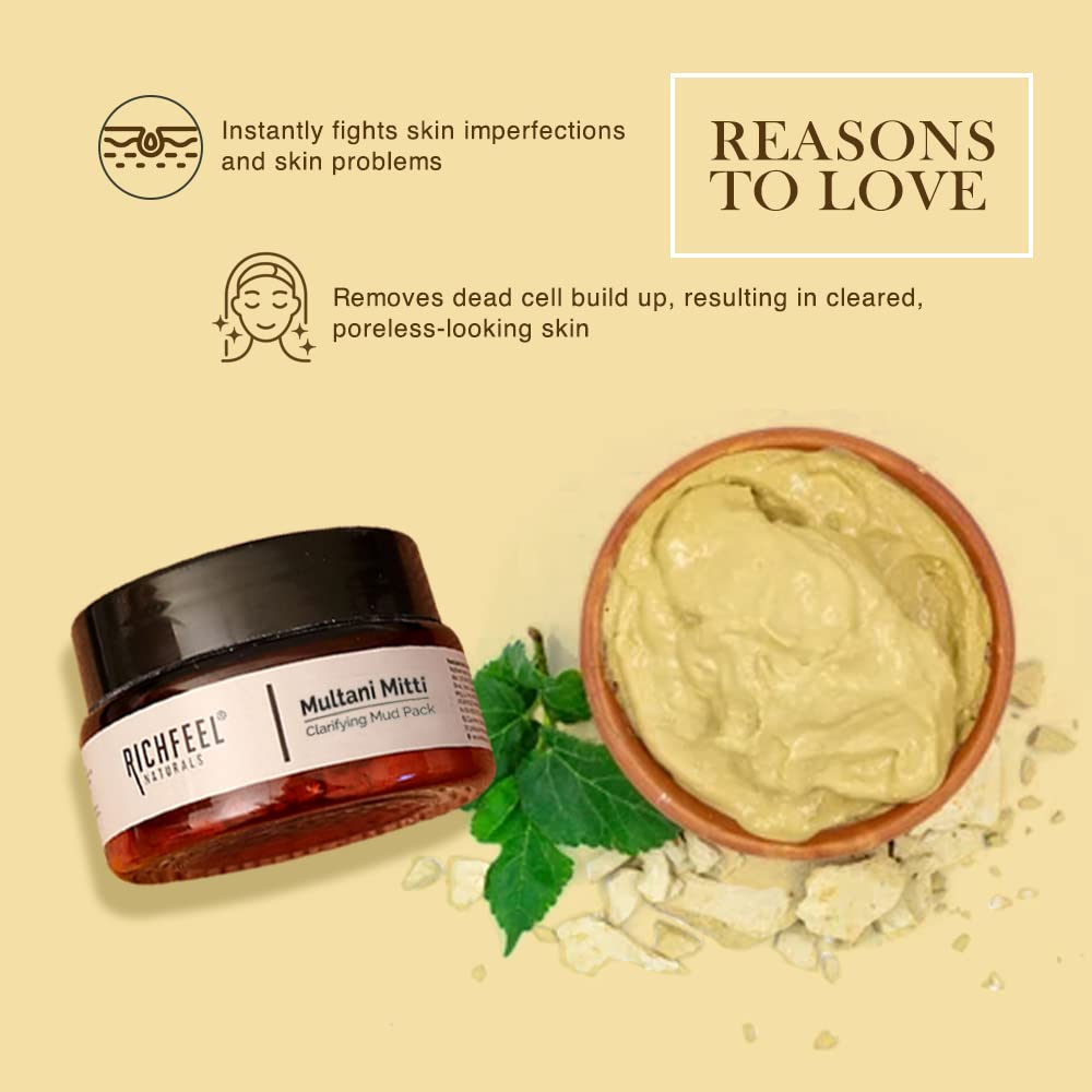 Richfeel Multani Mitti mud pack 50 gm