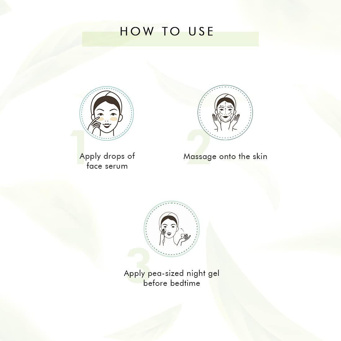 mCaffeine Green Tea Night Hydration Routine with Face Serum & Night Gel | Enriched with Vitamin C | Soothing & Calming Aroma | Pack of 2