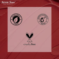 Seven Seas Ultra Matte Liquid Lipstick Trendy Nude Shade (Old Brick)