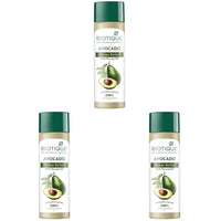 Biotique Cado Stress Relief Avocado Stress Relief Body Massage Oil | Heals and Hydrates dry skin | 100% Botanical Extracts | Suitable for All Skin Types | 200ml (Pack of 3)