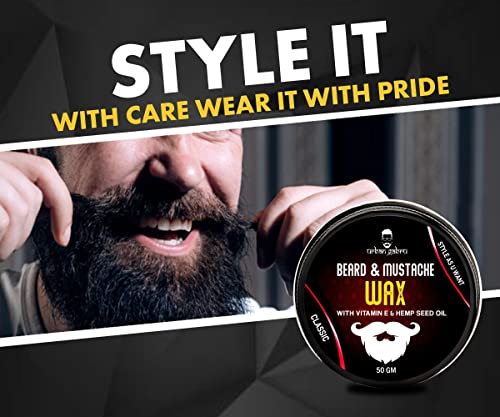 Urbangabru Hair Volumizing Powder Wax (10 Gram) + Beard Wax for Beard and Mustache (50 Gram) - Men's Grooming Kit (Pack of 2)