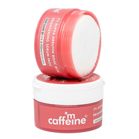 mCaffeine CLEAR GLOW 2% Alpha Arbutin Kojic Acid Brightening Serum Pads with 3% Niacinamide For Dark Spots & Pigmentation | Toner Pads for Even Skin Tone|For Men & Women | Fragrance-Free - 40N