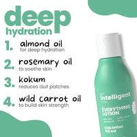 Tuco Kids BathTime Gift Pack with Aloe Vera Body Lotion, Tulsi Shower Gel & Almond Oil Shampoo | 100ml each | Pack Of 3