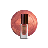 HYUE Chrome Glazed Nail Paint - 7 shades | Magma | 8 ml | Dual-toned | Long-lasting Shine | Color-Shifting Pigments | One Stroke Coverage | Gel Finish | Salon-like Nails | No UV Damage