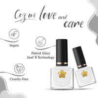 Olivia Nail Paint for Glossy Finish - 5ml (1 White Sugar)