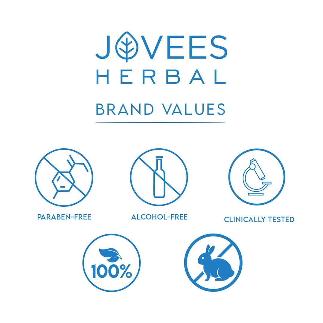 Jovees Herbal Sun Zinc Shield SPF 60 PA+++ Broad Spectrum | Matte Finish | Oil Free | UVA/UVB & Blue Light Protection | For All Skin Types 100g (Pack of 2)