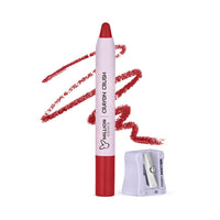 Million Colors Lip Crayon Lipstick | 8H Long-Lasting Matte | Hydrating & Lightweight | Highly Pigmented | Smudge-Proof & Transfer-Proof | Hyaluronic Acid & Shea Butter (Scarlette 09, 3g)