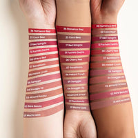 Charmacy Milano Stunning Longstay Liquid Lipstick (Red Sangria 17) - 5.6 ml, Velvet Intense Matte Finish, 12 Hours, SmudgeProof, WaterProof, KissProof, One Swatch Application
