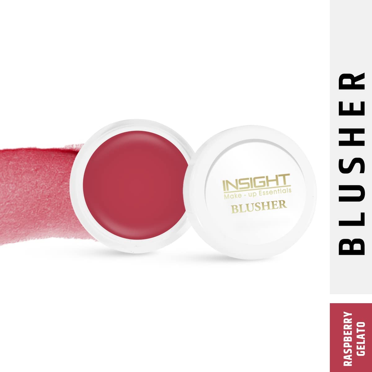 Insight Cosmetics Insight Non Transfer Lip Color Matte Texture12Hrs WaterproofTrue ColorSmudge Proof Paraben Free 100% Veg, 4ml(LG40-06) Crème Blusher, Face Makeup, Raspberry Gelato, 3.5 gm(B-02=02)