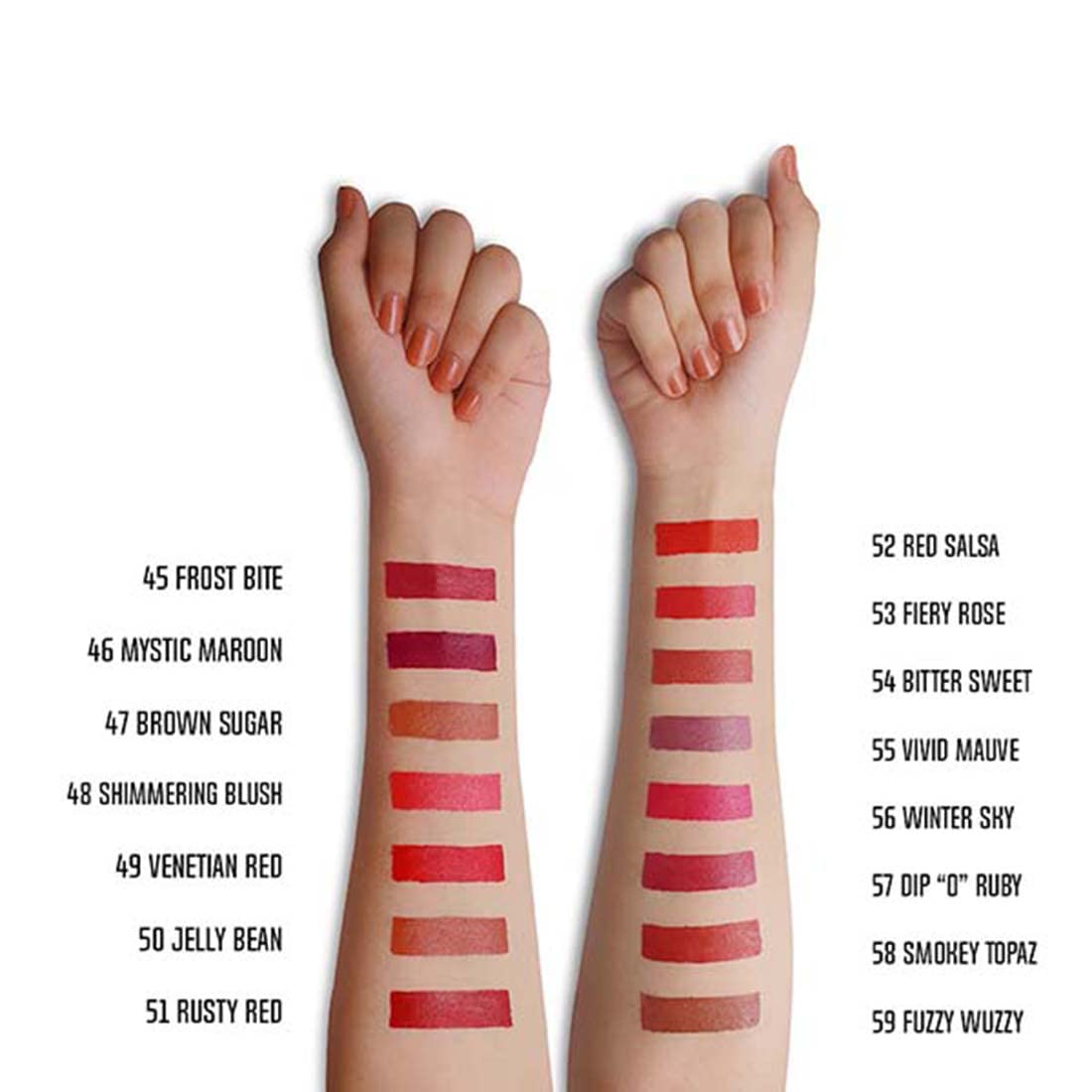 Charmacy Milano Soft Satin Matte Lipstick (Shimmering Blush) - 3.8g, High Coverage, Single Stoke, Hydrating on Lips, Matte In Texture, Glides Smoothly, Vibrant Colors, Non Toxic, Vegan, Cruelty Free
