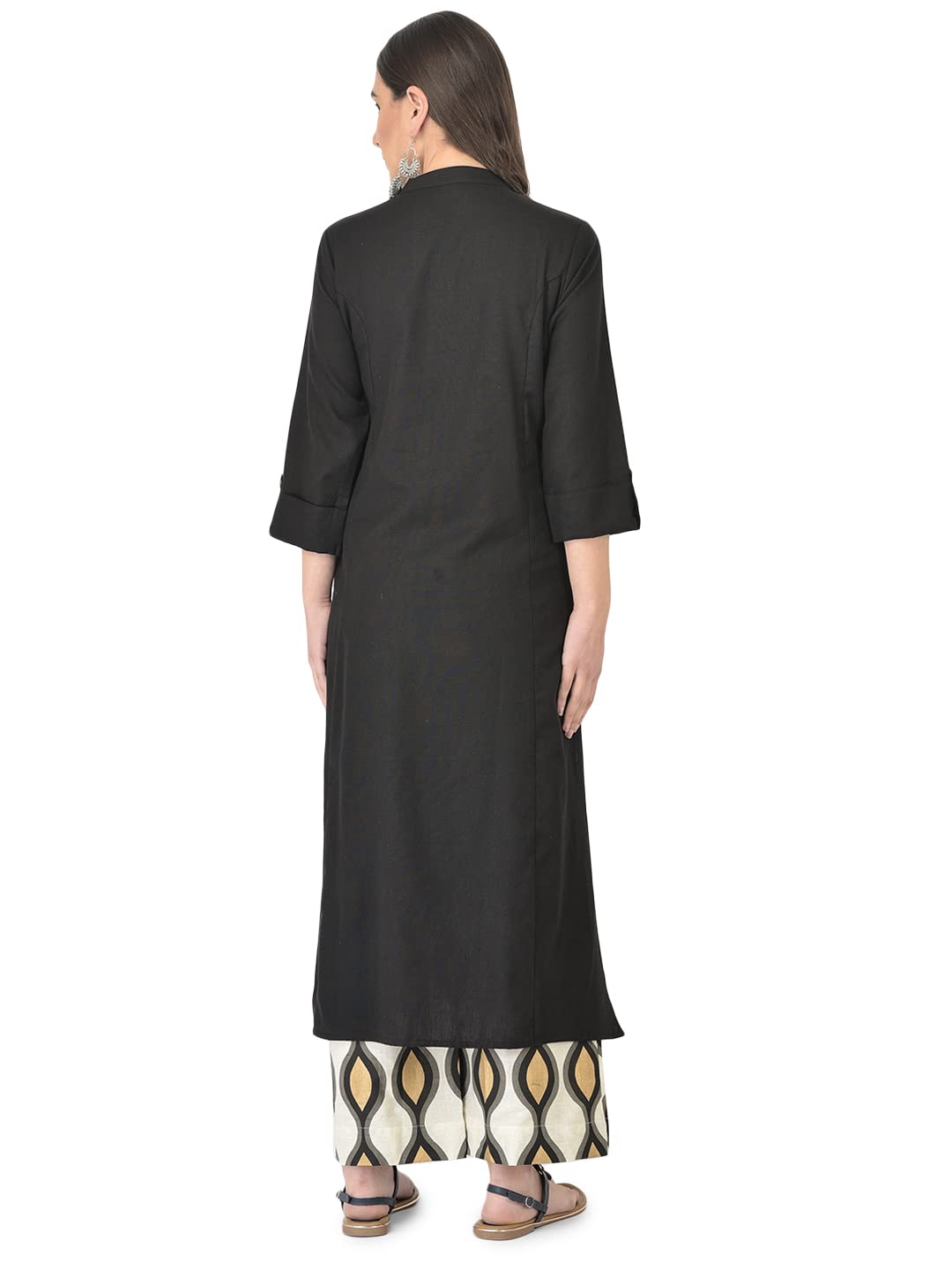 Pistaa's  Women's  Cotton Solid Readymade Salwar Suit Set