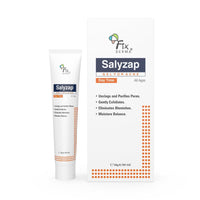 Fixderma Salyzap Day Time Gel For Acne, With Salicylic Acid, For Acne Scars, Pimples, Unclogs pores, Exfoliates, Soothes Acne And Redness Reduces Breakouts, Suitable for Oily And Acne-Prone Skin, 20ml