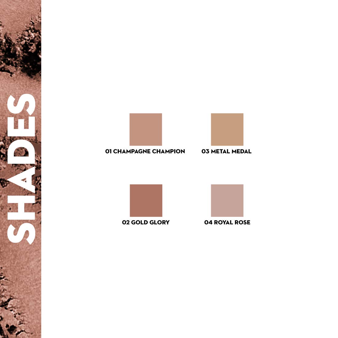 SUGAR Cosmetics Contour De Force Mini Highlighter - 04 Royal Rose (Rosey Taupe) Lightweight, Easily Blendable, Illuminating Bronzer, Matte Finish