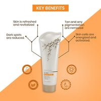 Ozone D Tan Extension Range Combo (Face Wash + Face Pack Cream + Face Scrub) - For Sun Tan Removal - 300 G