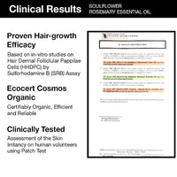 Soulflower Rosemary Essential Oil for Hair Growth, Hair Fall Control & Nourishment, Skin Care | 100% Pure, Natural, Undiluted Clinically Tested & Ecocert Organic Certified | 15ml each (Pack of 3)