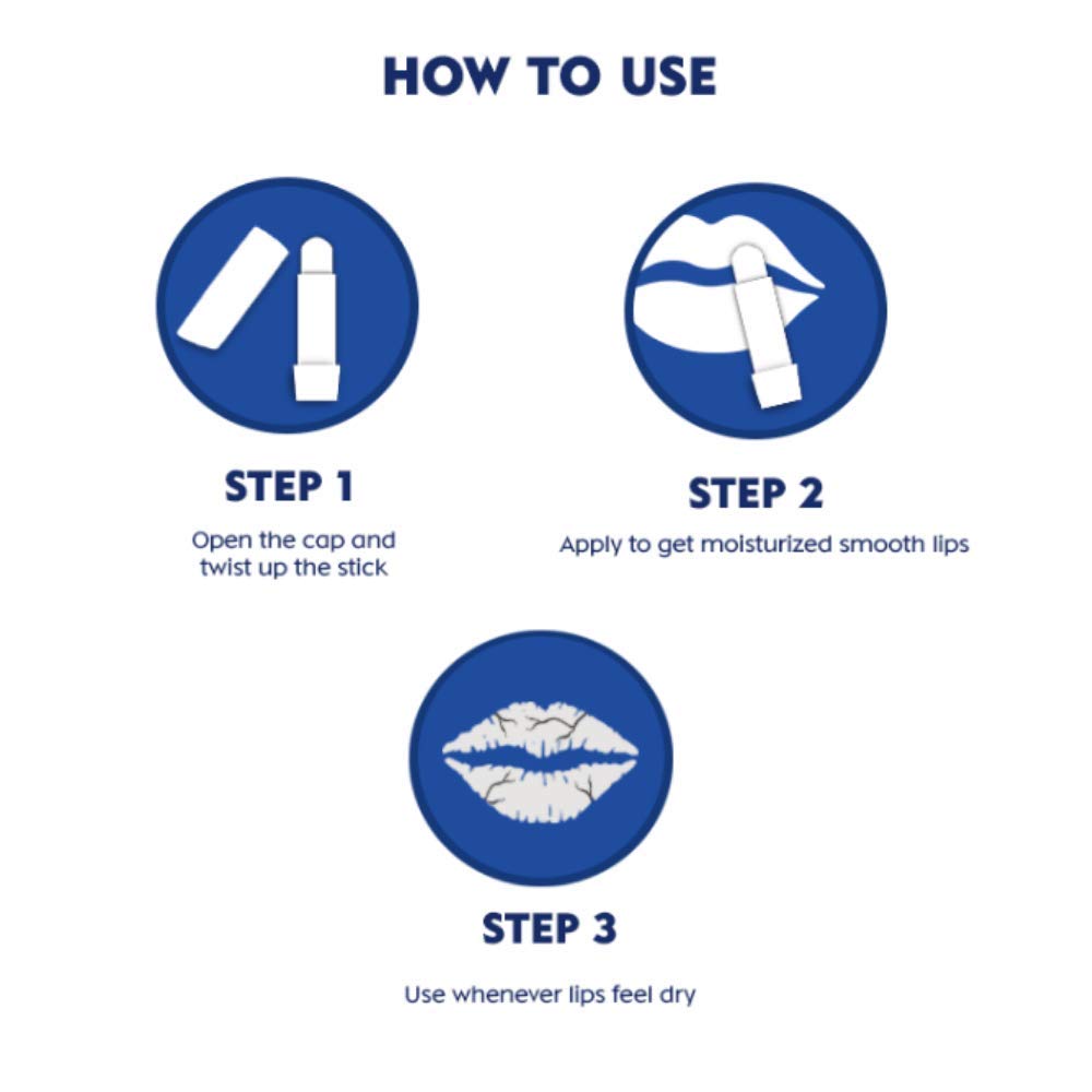 NIVEA Crème, All Season Multi-Purpose Cream, 200ml & NIVEA Lip Balm, Fruity Strawberry Shine, 4.8g