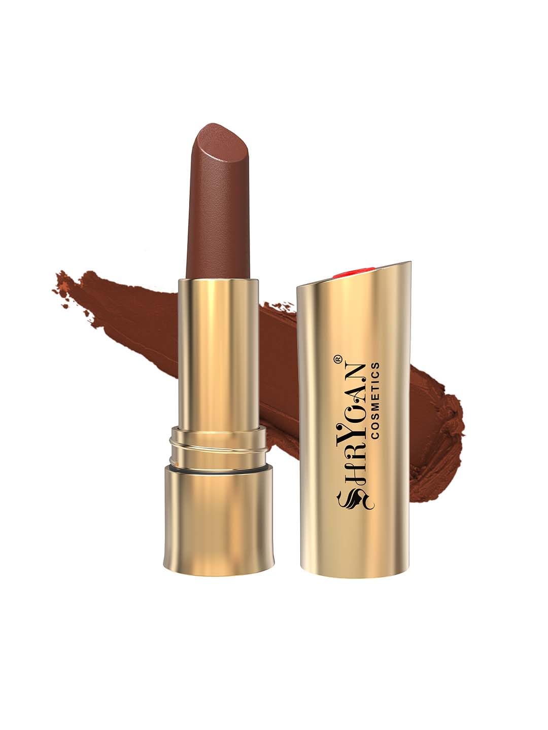 Shryoan Women's Long Lasting Non-Transfer Matte Lipstick| Smudge & Waterproof Lipstick With 24 Hr Stay (Shade 12)