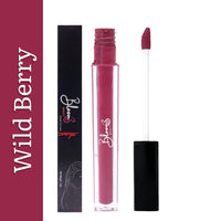 Bloom Beauty Liquid Lipstick, Velvet Matte Finish, Lightweight & Hydrating | Long-Lasting Wear, Wild Berry
