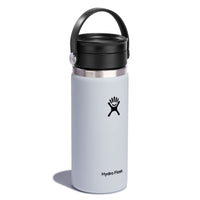 Hydro Flask 16 oz Wide Mouth Bottle with Flex Sip Lid White